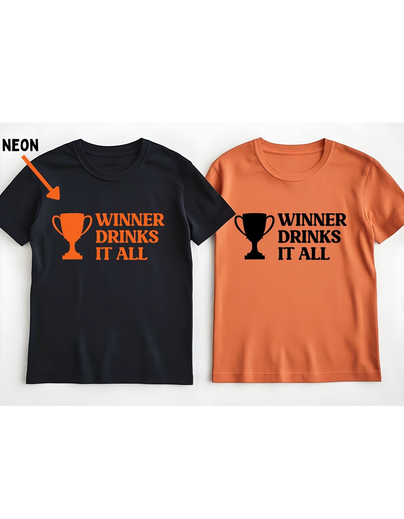 Shirt koningsdag: Winner drinks it all