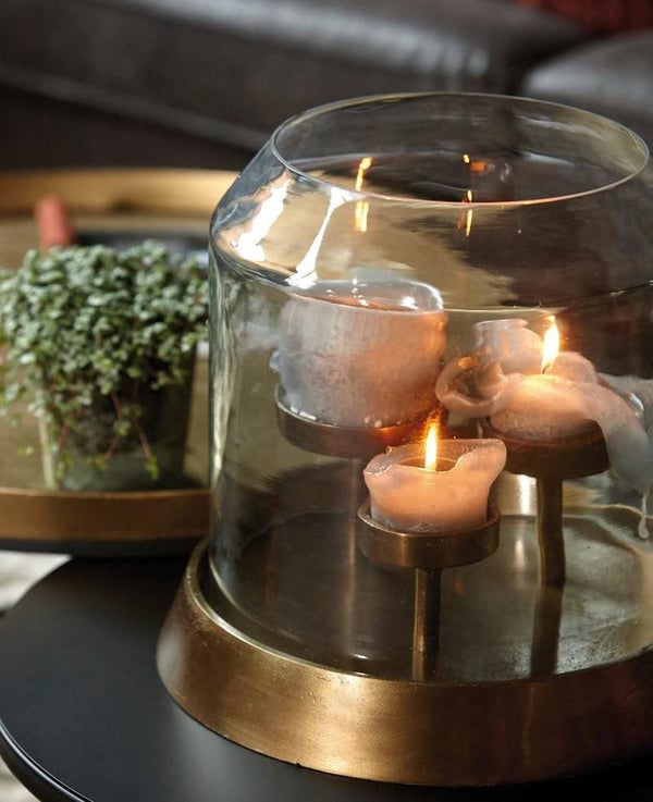 Lifestyle @ Home collection - Phil Hurricane Brass Small