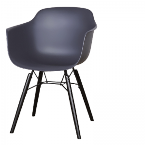 LIFESTYLE. ROOSEVELT DINING CHAIR ANTHRACITE