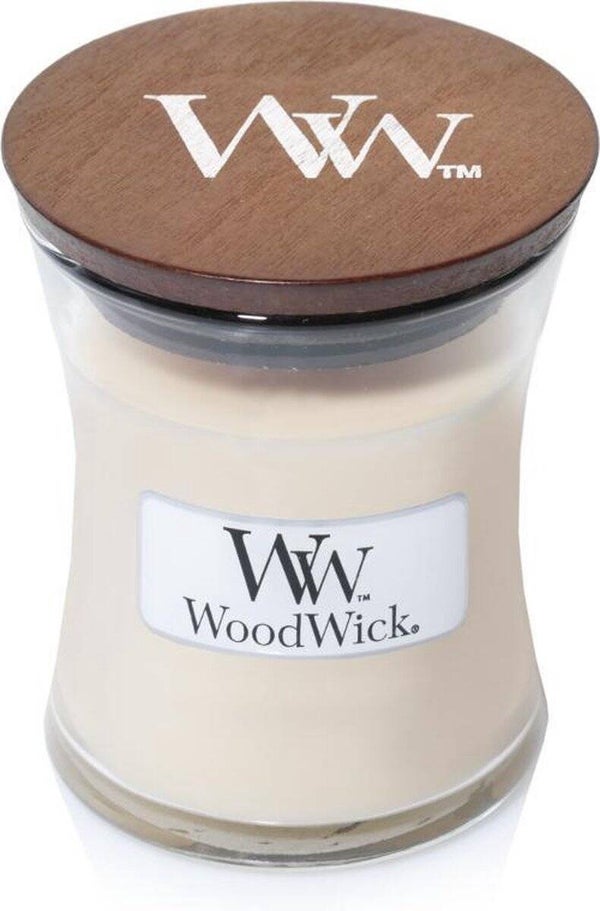 WoodWick kaars Vanilla Bean - mini