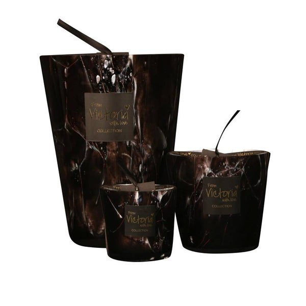 Victoria with love Marble black small