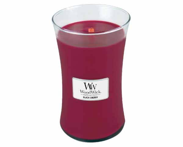 WoodWick® Large Candle Black Cherry