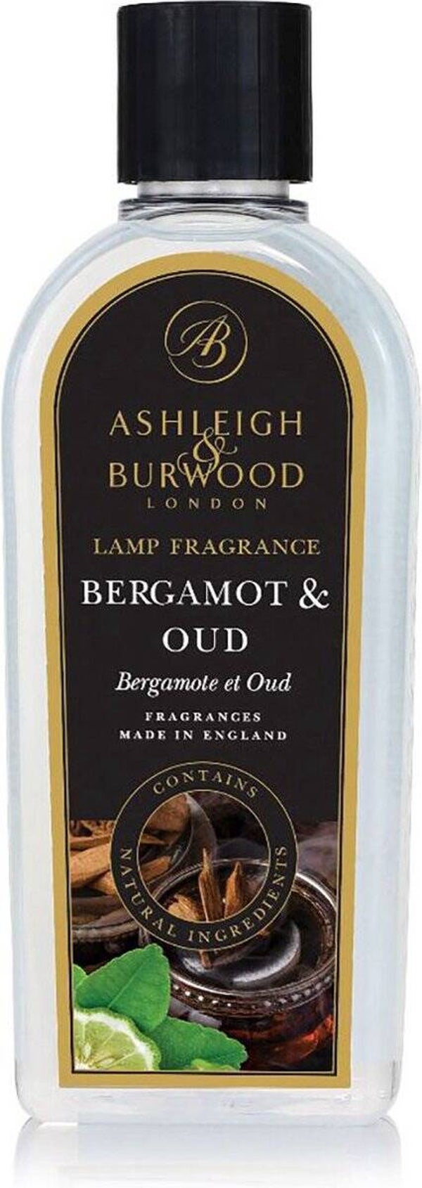 Ashleigh & Burwood Navulling - voor geurbrander - Bergamot & Oud - 500 ml