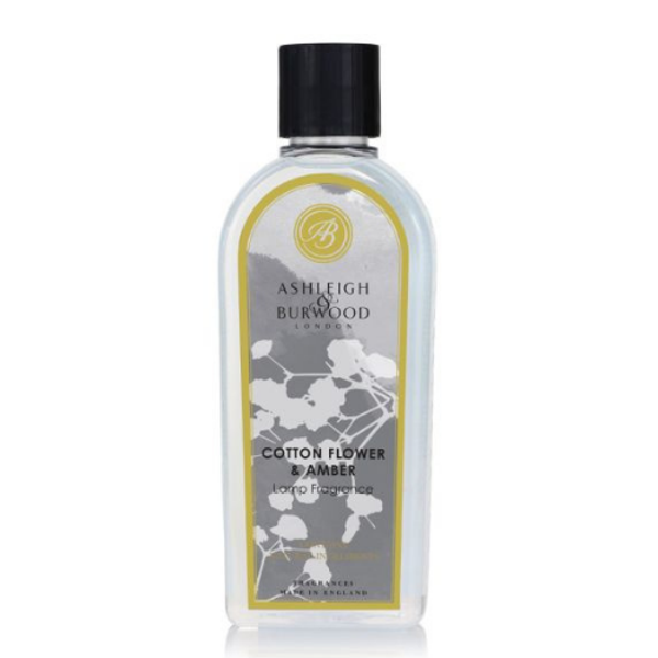 Ashleigh & Burwood Lampenolie Cotton Flower & Amber – 500 ml