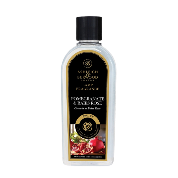 Ashleigh & Burwood Pomegranate & Baies Rose Geurlampvloeistof 500 ml