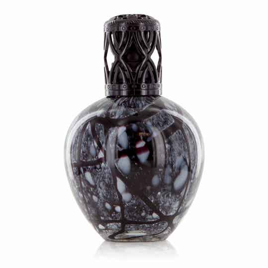 Ashleigh & Burwood Large Fragrance Lamp Black Marble