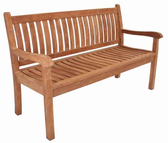 Tuinbank- Teak - tweezits - 130cm