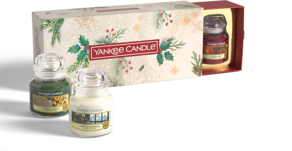 Yankee Candle Magical Christmas Morning 3 Small Jars