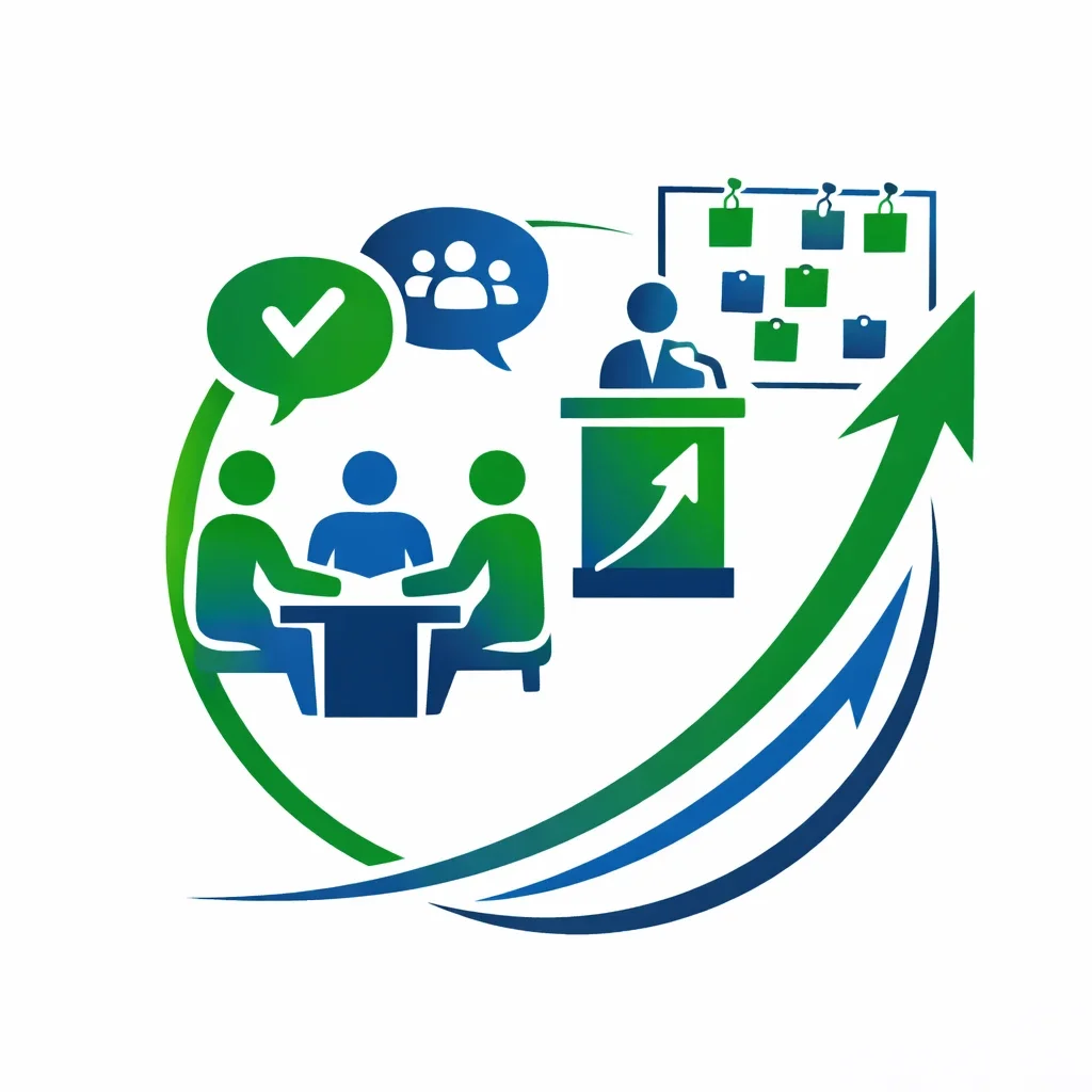 Infographie représentant le travail participatif sur le programme