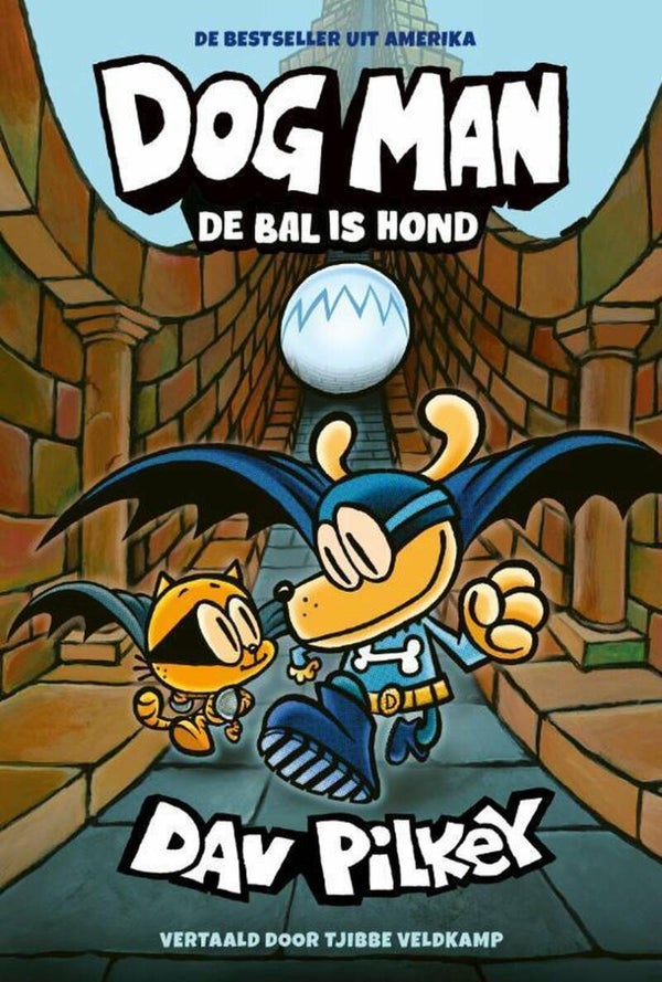 Dav Pilkey - Dog Man. De bal is hond.
