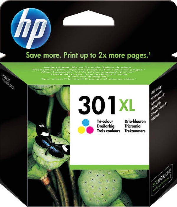 Inktcartridge HP 301XL kleur