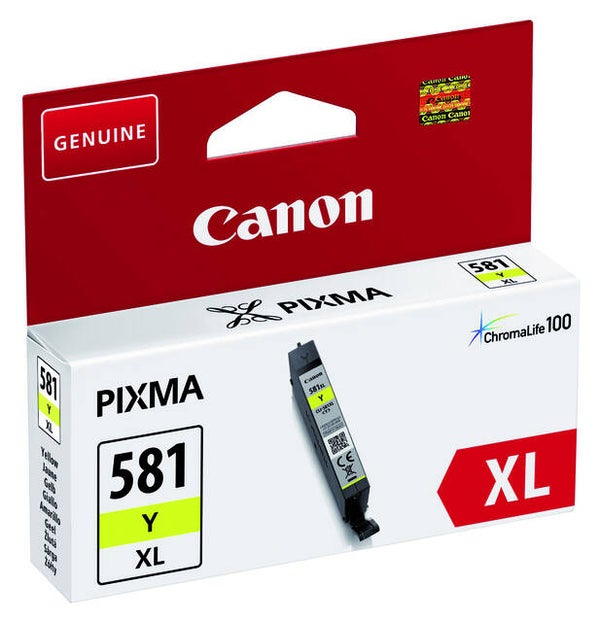 Inkcartridge Canon CLI-581XL geel