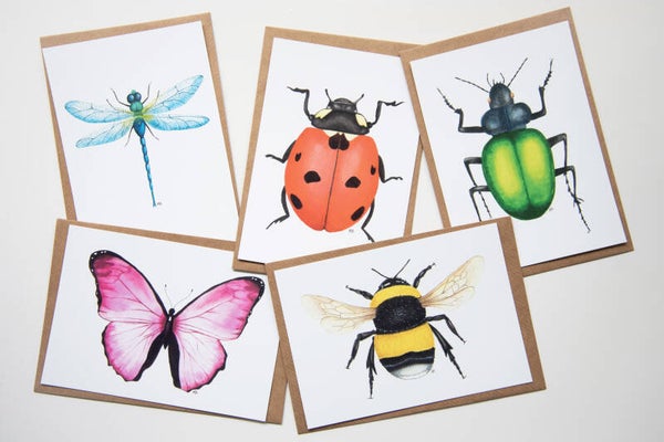 Set handgetekende kaarten