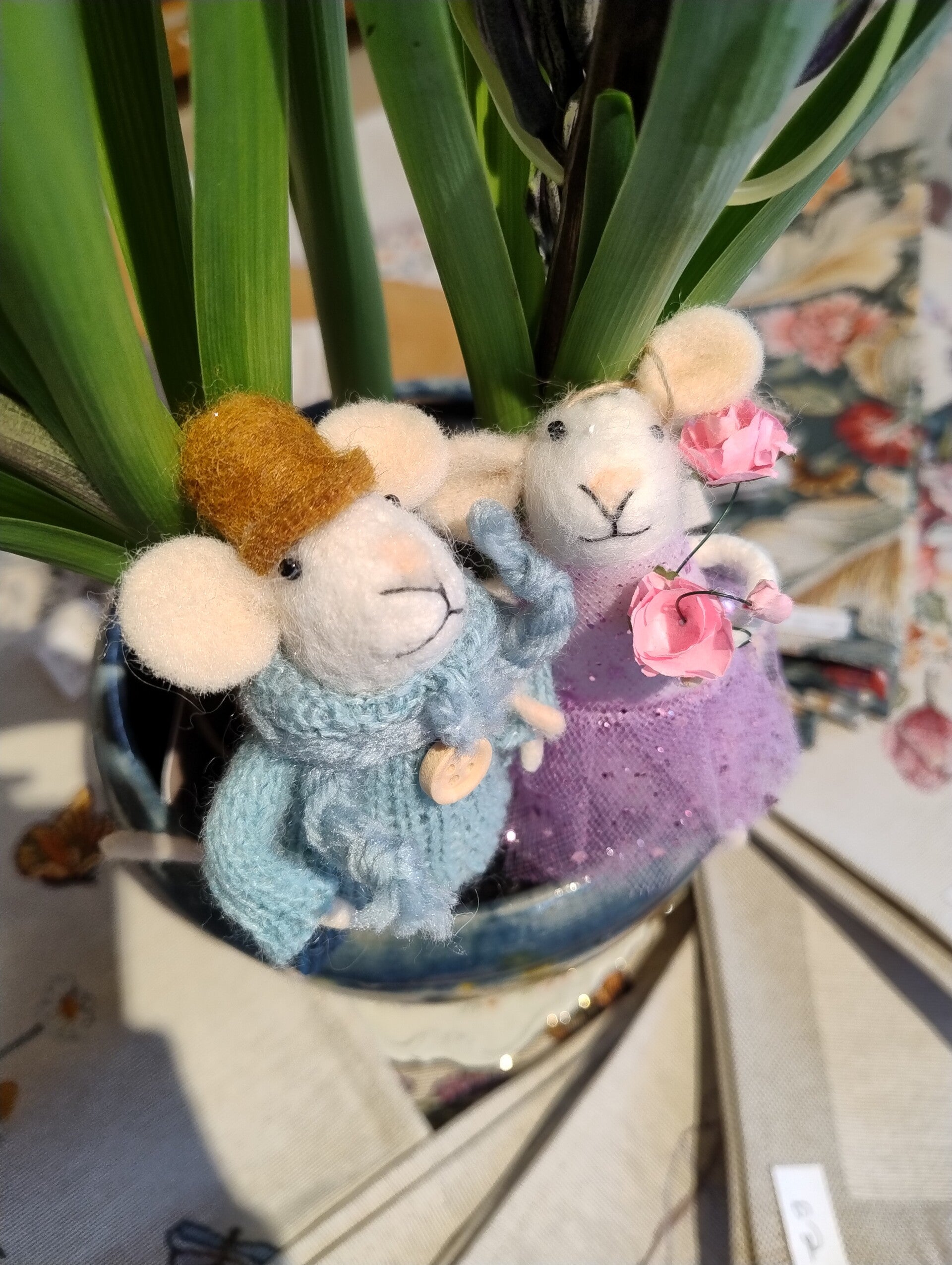 Felt mice