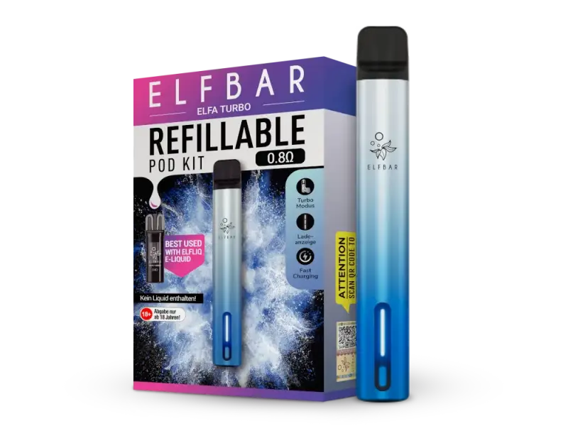 elfbar elfa master akku Elf Bar - ELFA Turbo Refillable Basisgerät - 550 mAh main image 1