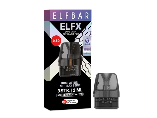 Elfbar Elfx Pod (3 Stück pro Packung)