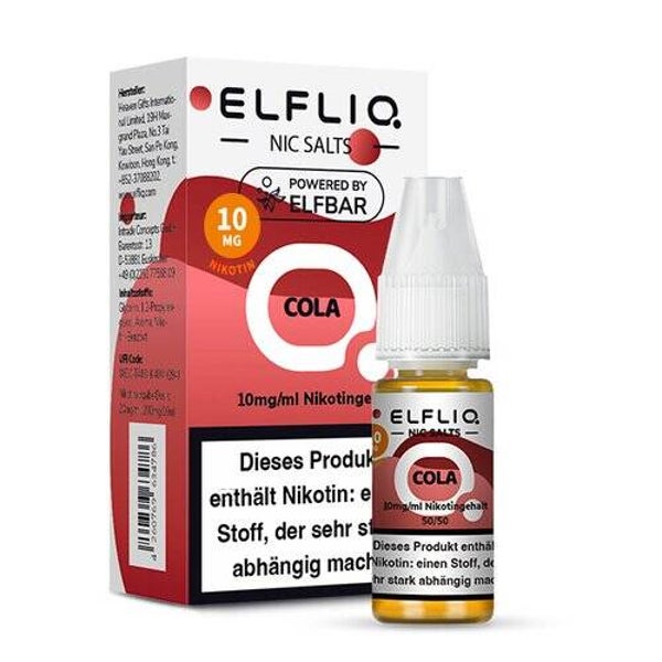 *NEU* ELFLIQ - Cola - 10mg/ml 20mg/ml - Nikotinsalz // Steuerware