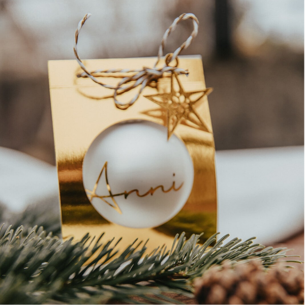 Signature Weihnachtskugel - Tischdekoration