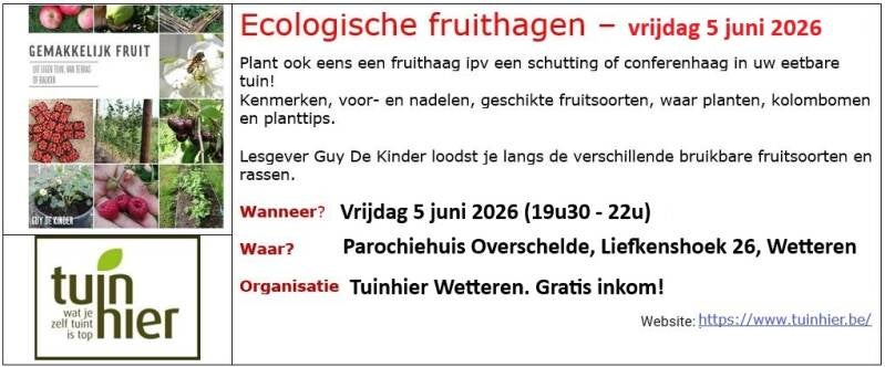 vrijdag 5 juni te Wetteren