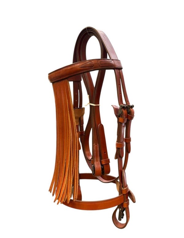 Cabezada Vaquera Artesana con Ahogadero