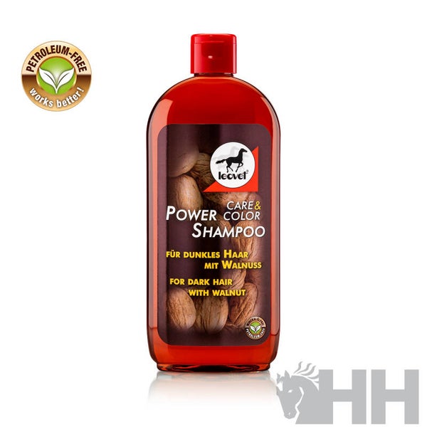 CHAMPU LEOVET POWER PARA CABALLOS DE CAPA OSCURA