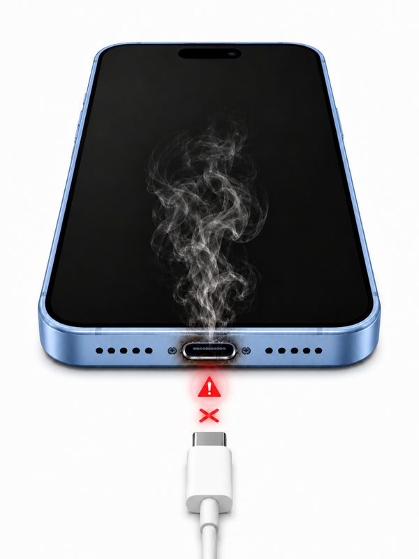 Iphone 17 Laddkontakt byte original
