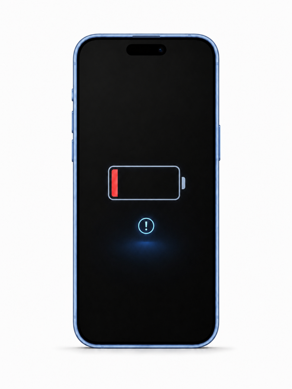 Iphone 17  Batteri byte original begagnad