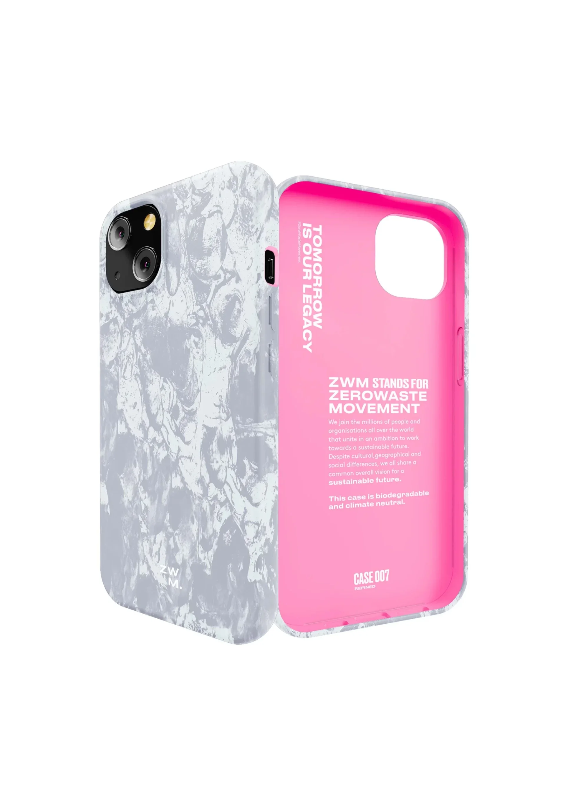 ZWM - Zero Waste Movement GRAY PINK IPHONE 13 MINI