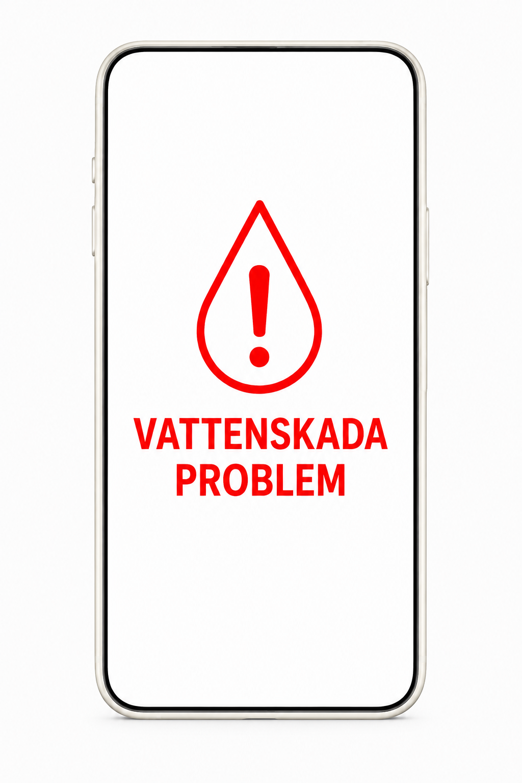 Iphone Air vattenskada