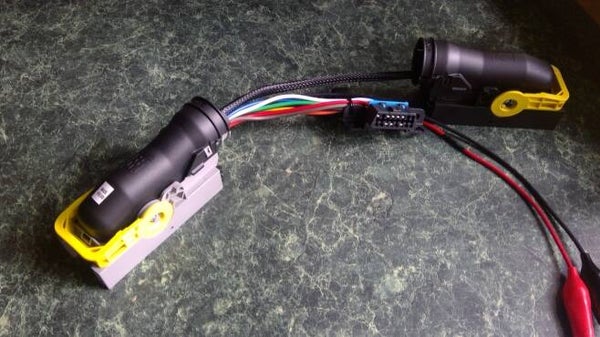 MACK VOLVO 16-PIN DIAG. PLUG BENCH HARNESS