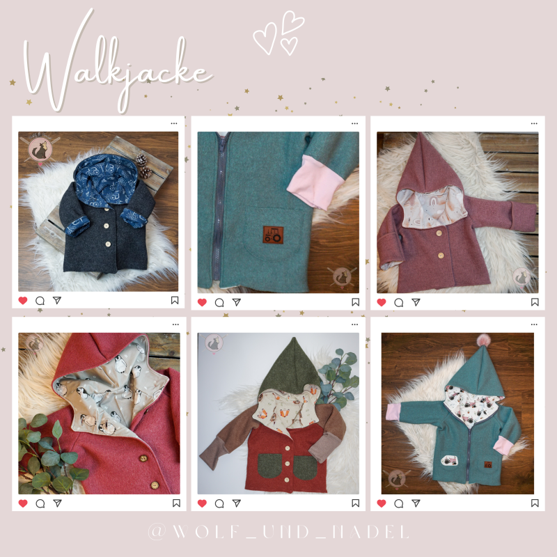 Walkjacke - Vorbestellung