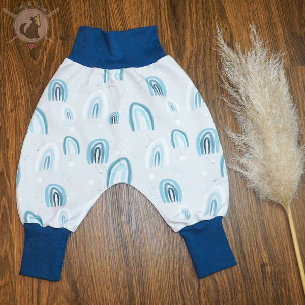 Sofortkauf Pumphose Gr. 74 "Rainbow Blue"