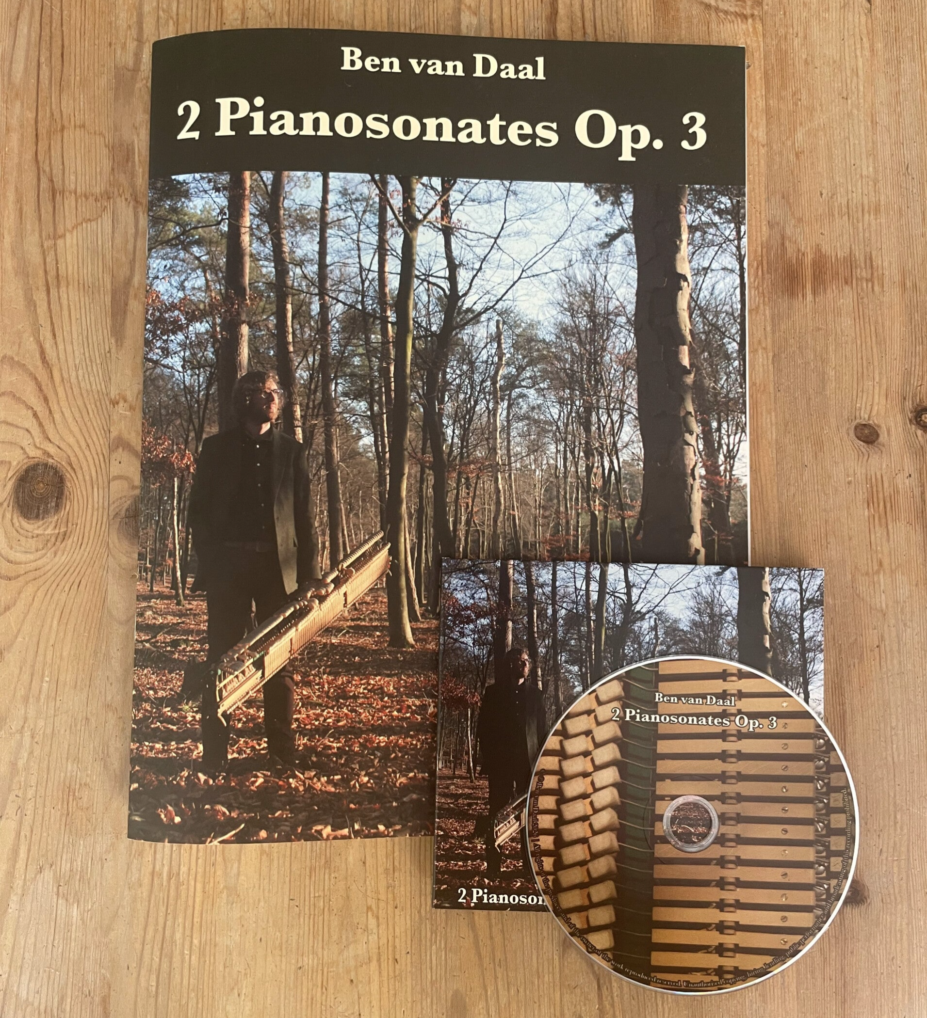 Bundel: Bladmuziek + CD | 2 Pianosonates Op. 3
