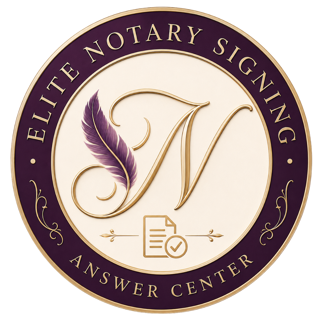 Elite Notary Signing — mobile notary and apostille facilitation serving Metro Atlanta, Georgia.