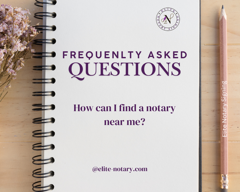 Frequently asked questions about notary and apostille services by Elite Notary Signing in Metro Atlanta
