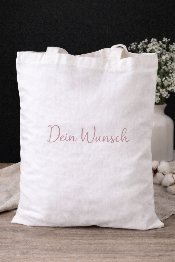 Deine Wunsch - Baumwolltasche