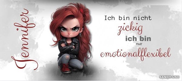 Tasse-Emotionalflexibel