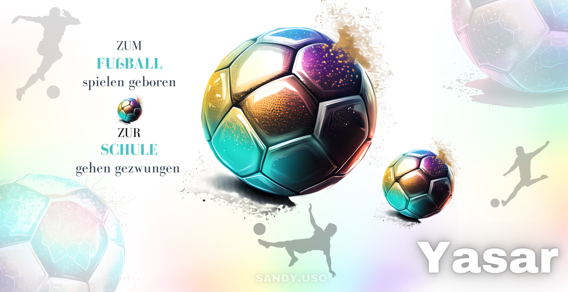 Fußball Design Yasar