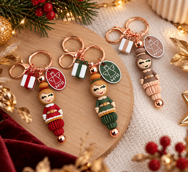 Kerstsleutelhanger Cutie