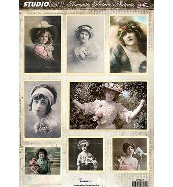 A4 Uitdrukvel/Push Out Studio Light RPSL37 Portraits