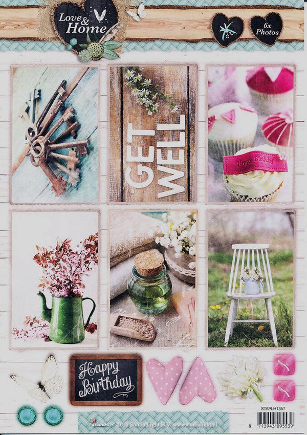 A4 Uitdrukvel/Push Out Studio Light STAPLH1357