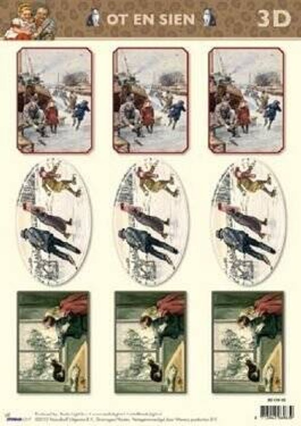 A4 Knipvel Studio Light 3D Knipvel 3D OS05