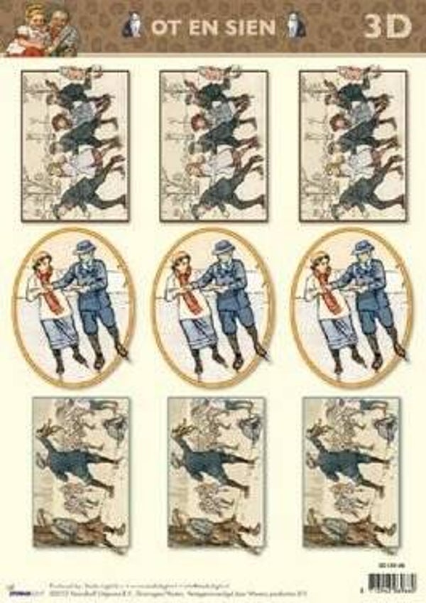 A4 Knipvel Studio Light 3D Knipvel 3D OS08