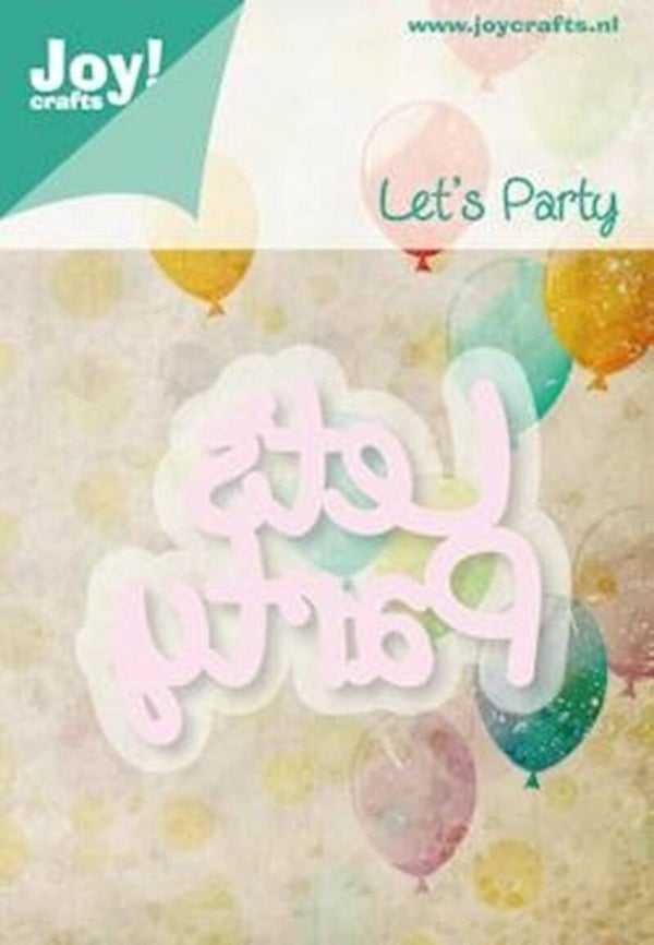 Snijmal Joy Craft Cutting & Embossingstencil 6002/0427 Lets Party