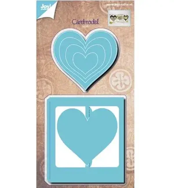 Snijmal Joy Craft Cutting & Embossingstencil 6002/0556 Cardmodel Heart