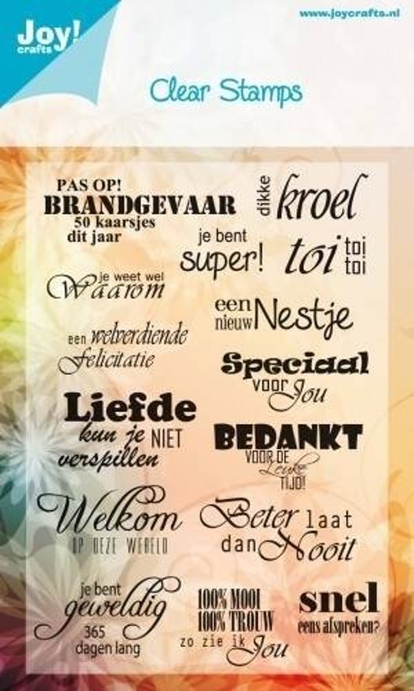 Joy Clear Stamp 6410/0013