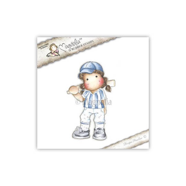 Magnolia Stamp - 2011 - WT 03 Baseball Tilda