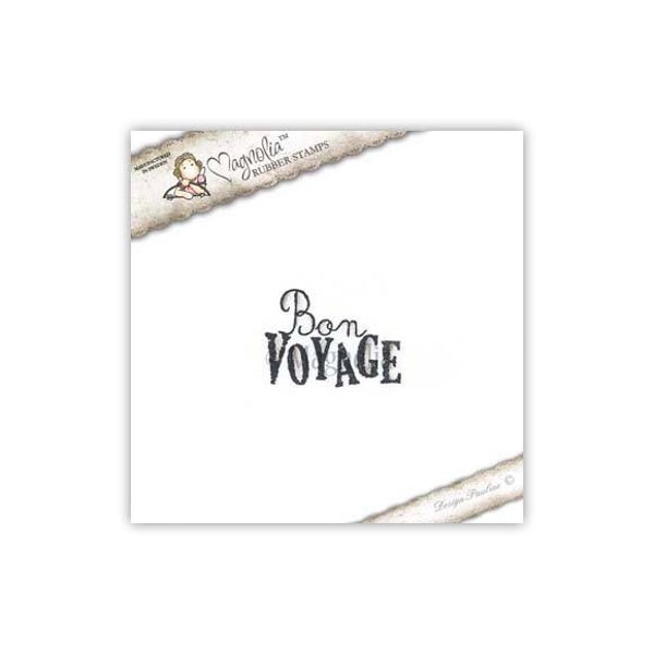 magnolia Stamp - 2010 - BV 03 Bon Voyage (text)