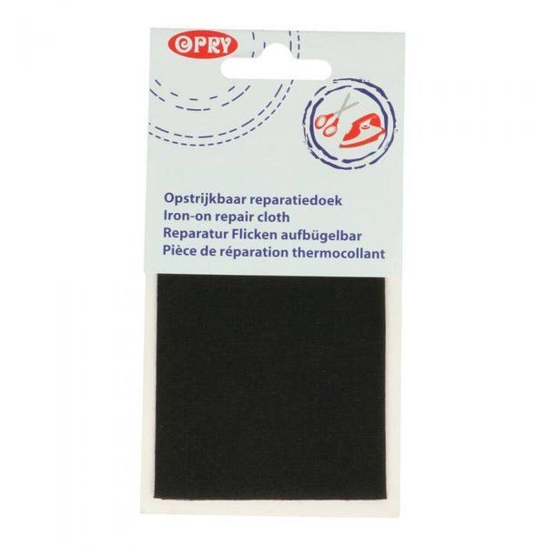 Opry Reparatiedoek opstrijk 11x25cm  kleur 000
