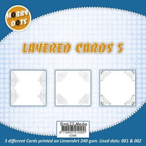 Hobbydots Layered Cards 5 - LC005